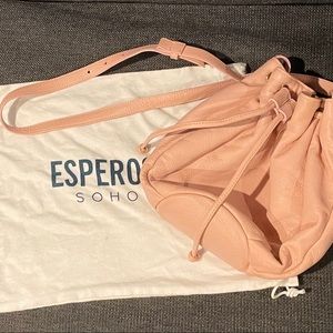 Esperos Pink Bucket Bag